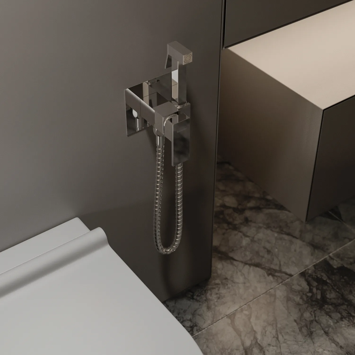 Смеситель с гигиеническим душем FHS02C1C